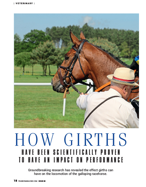 Trainer Magazine Race Girth Feature